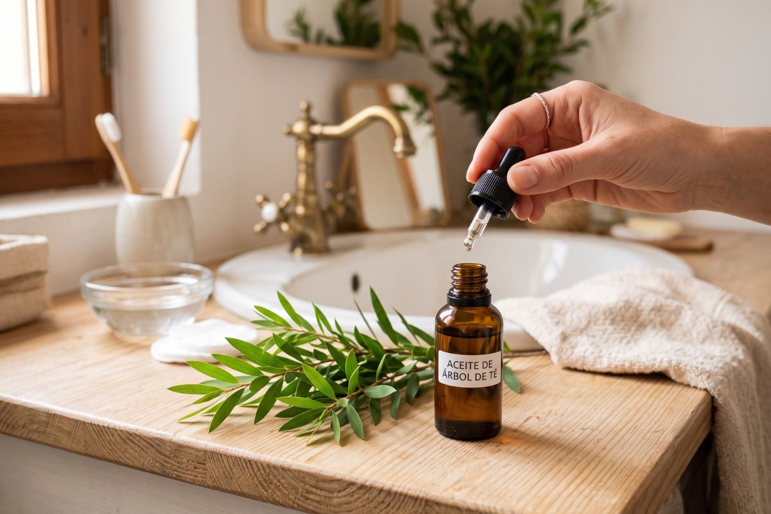 Para qué sirve el aceite de árbol de té