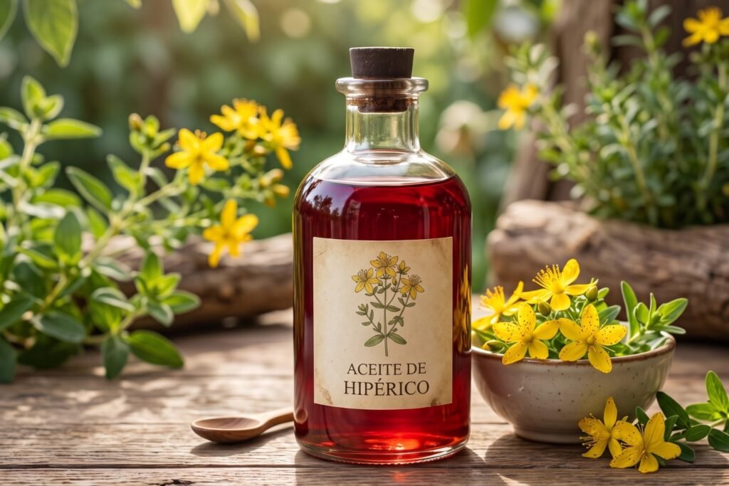 Para qué sirve el aceite de hipérico y cómo usarlo