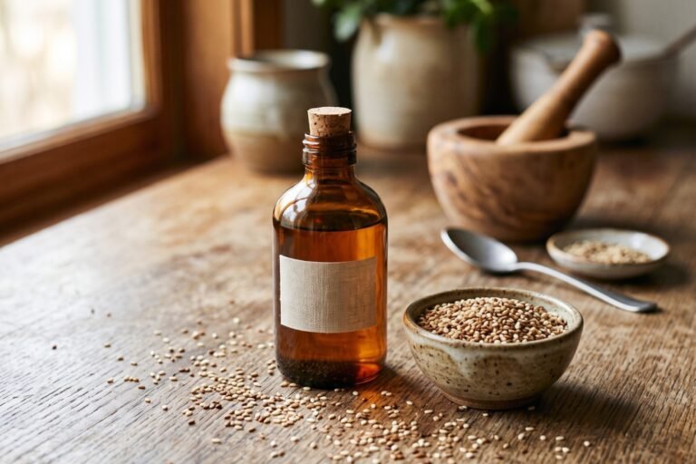 Para qué sirve el aceite de sésamo